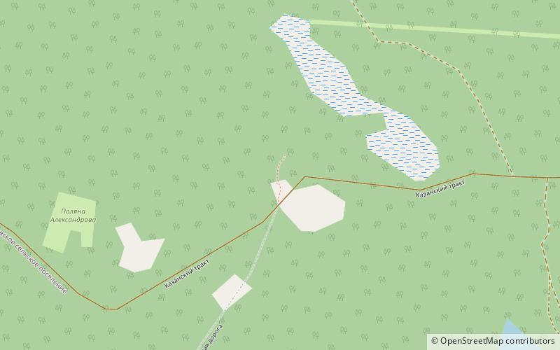 Pugachov's Oak location map