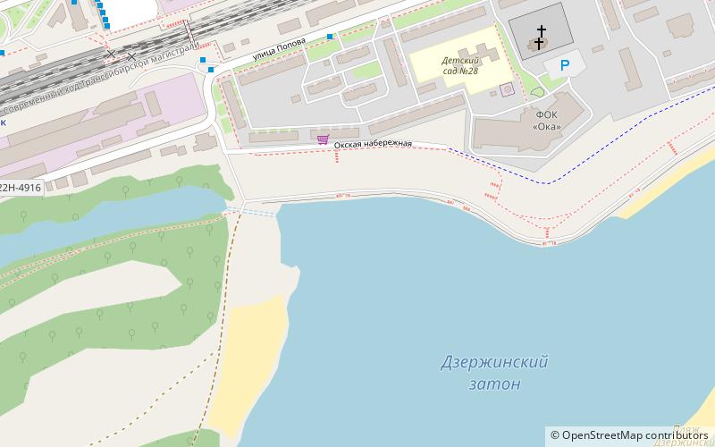 marina dzerzhinsk location map
