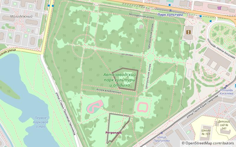 Avtozavodskij park Kultury i otdyha location map