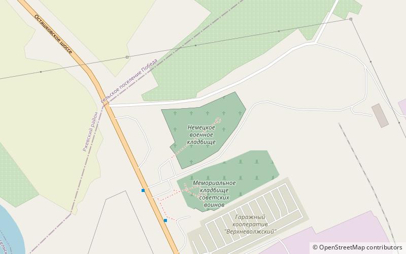 german military cemetery rzhev location map