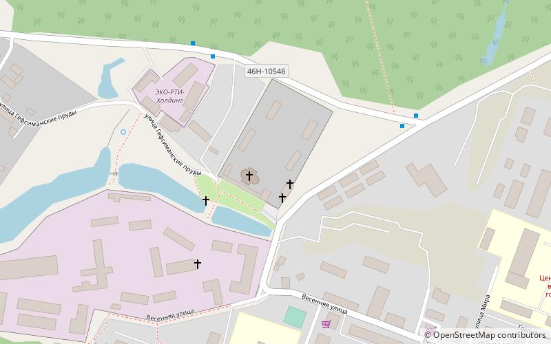 Monastère Tchernigovski location map