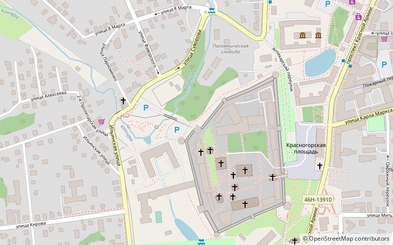 Moskauer Geistliche Akademie location map