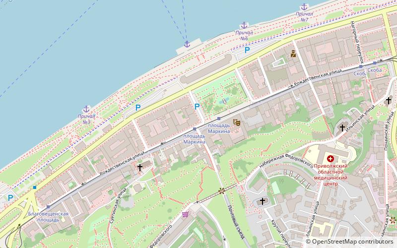 Rozhdestvenskaya Street location map