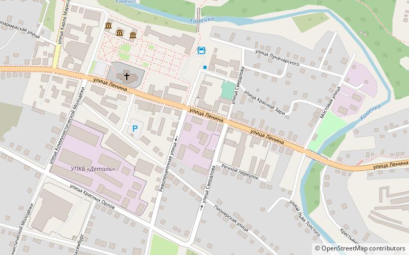 Molchanov Merchants' Shop location map