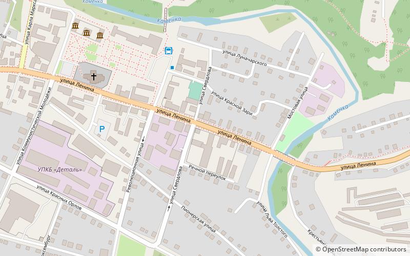 Grachev merchants' revenue house location map