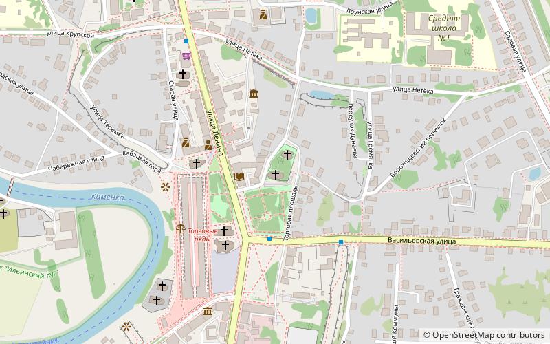Cerkov Konstantina Cara location map