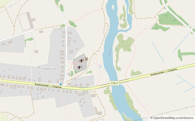 Kideksha Church location map