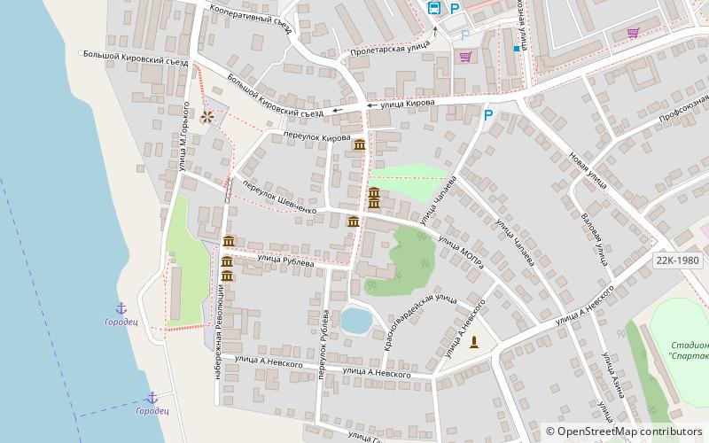 detskij muzej na kupeceskoj gorodets location map