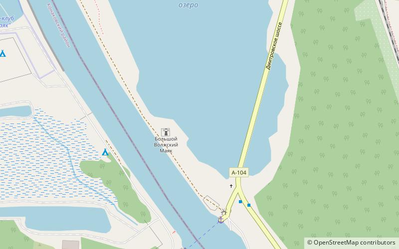 Canal de Moscou location map