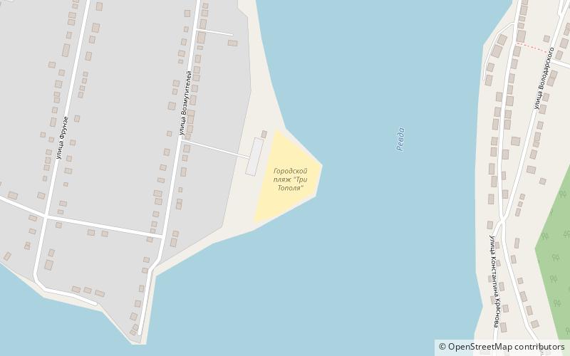 gorodskoj plaz tri topola revda location map