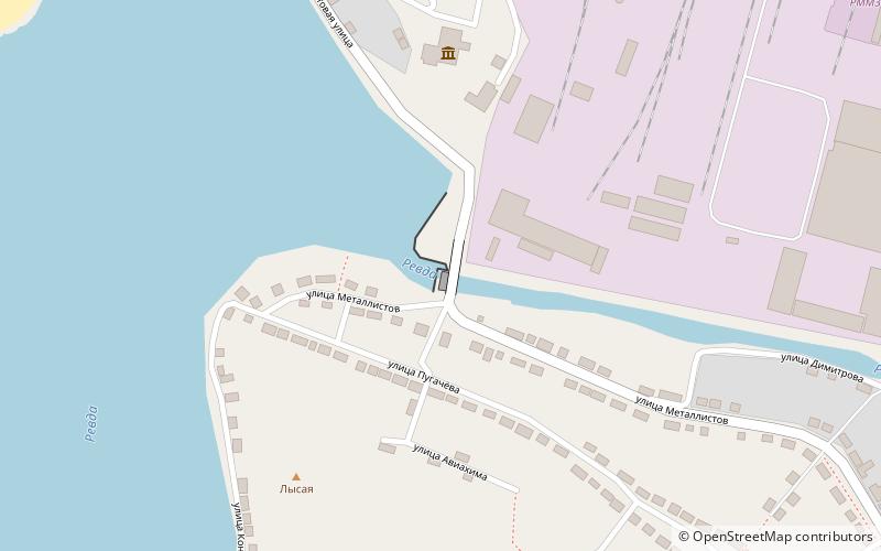 plotina revdinskogo vodohranilisa revda location map