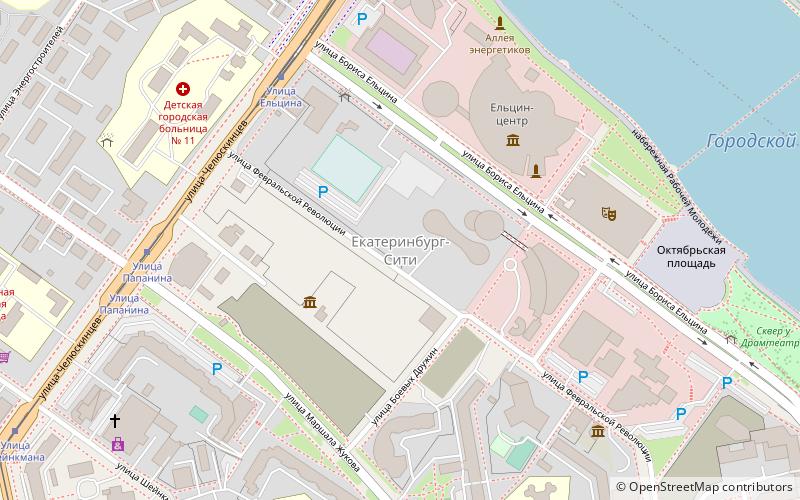 Yekaterinburg-City location map