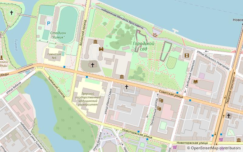 tverskoj gosudarstvennyj ob edinennyj muzej location map