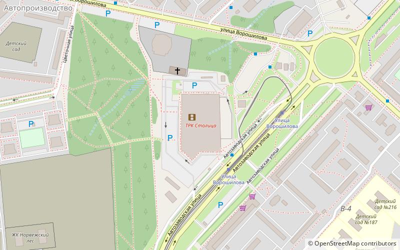 TRK Stolica location map