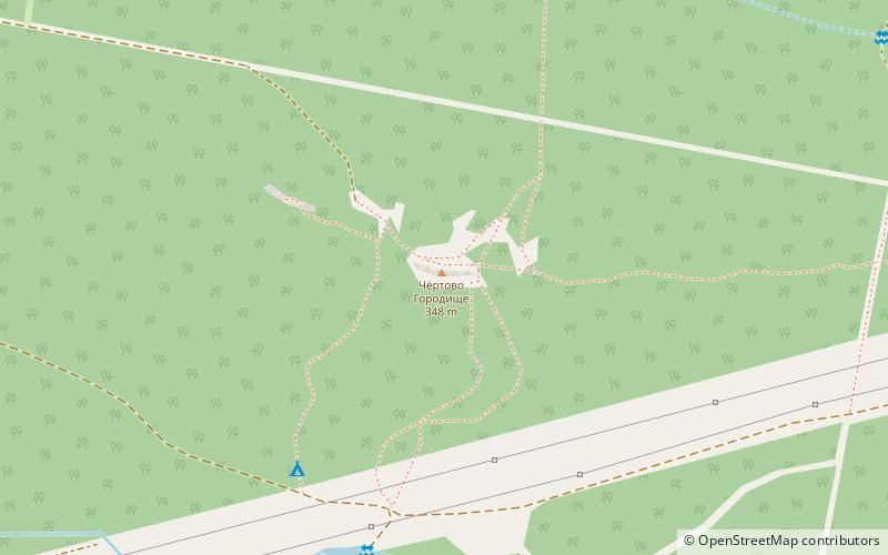 Chertovo Gorodishche location map