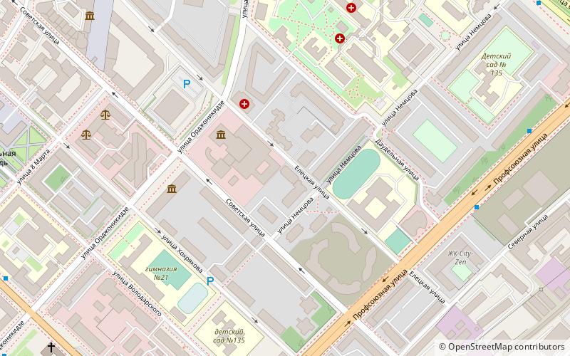 Industrial University of Tyumen location map