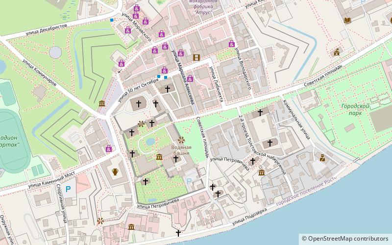 Rostov Kremlin location map