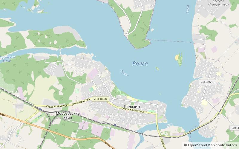 Uglich Reservoir location map