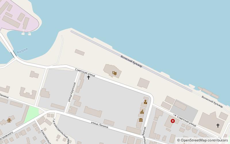 kinesemskij teatr im a n ostrovskogo kineshma location map