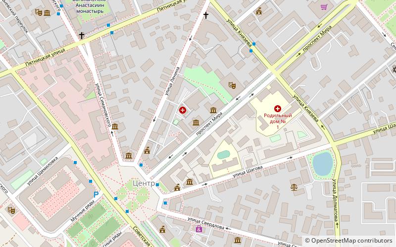 Kostromskoj gosudarstvennyj istoriko-arhitekturnyj i hudozestvennyj muzej-zapovednik location map