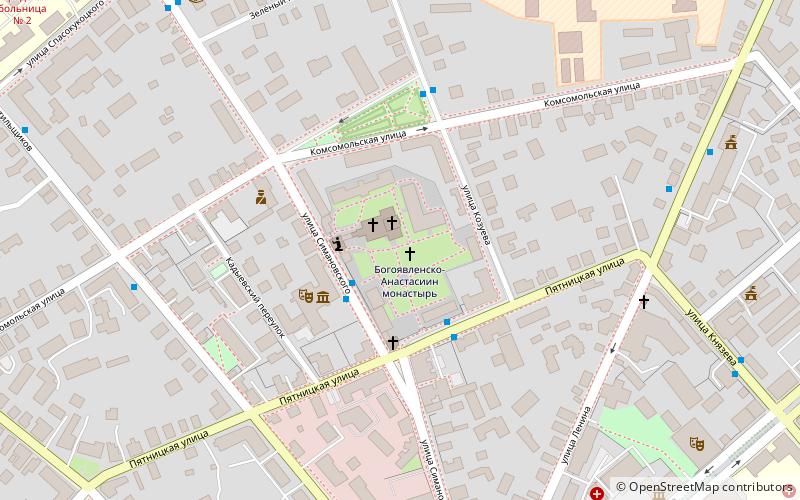 Theophany Convent location map
