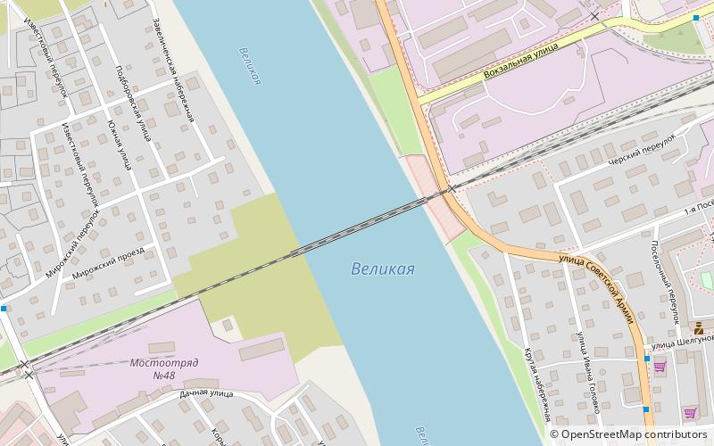 Riga Bridge location map