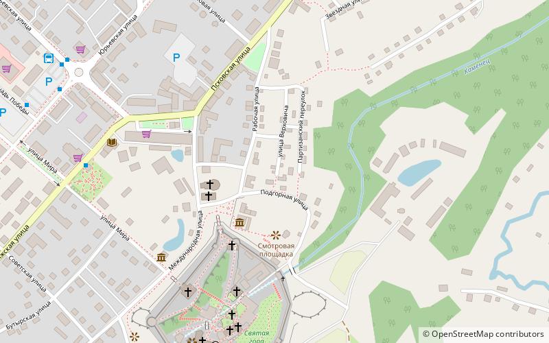 domik strelca pechory location map