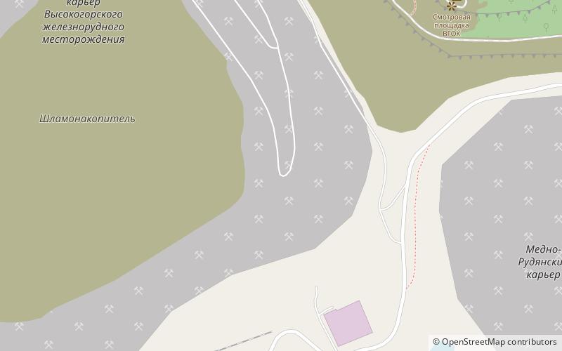 mount vysokaya nijni taguil location map