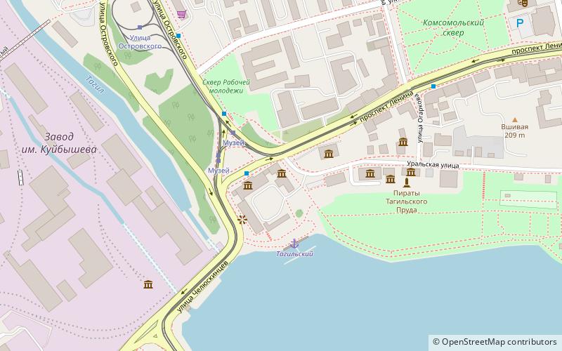 niznetagilskij istoriko kraevedceskij muzej nizhny tagil location map