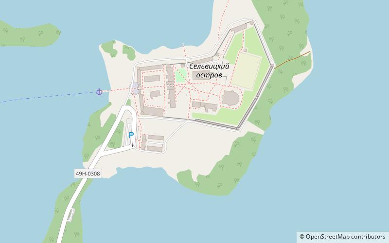 Iwerski-Kloster location map