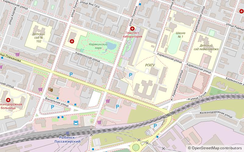 polskij kostel rybinsk location map