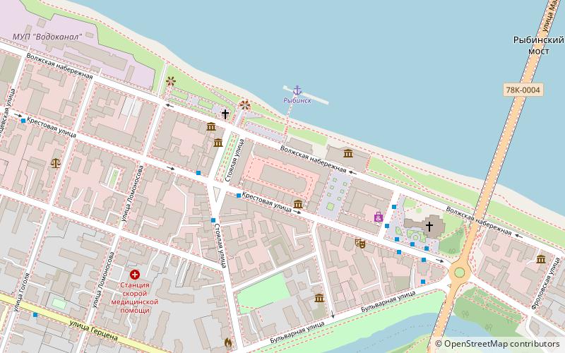mytnyj rynok rybinsk location map