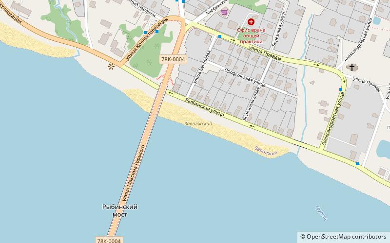 zavolzskij rybinsk location map