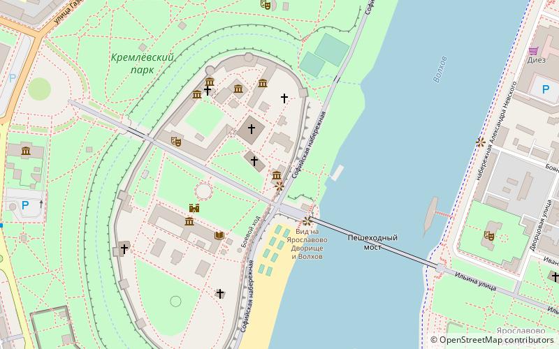 sofijskaa zvonnica novgorod location map