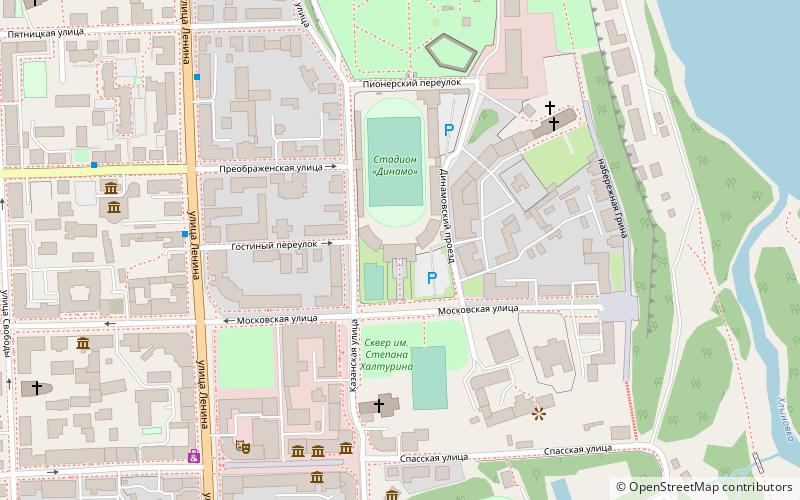 dinamo kirov location map