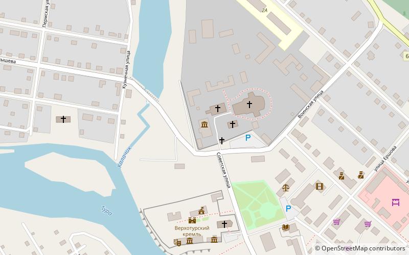 pravoslavnyj muzej verkhoturye location map