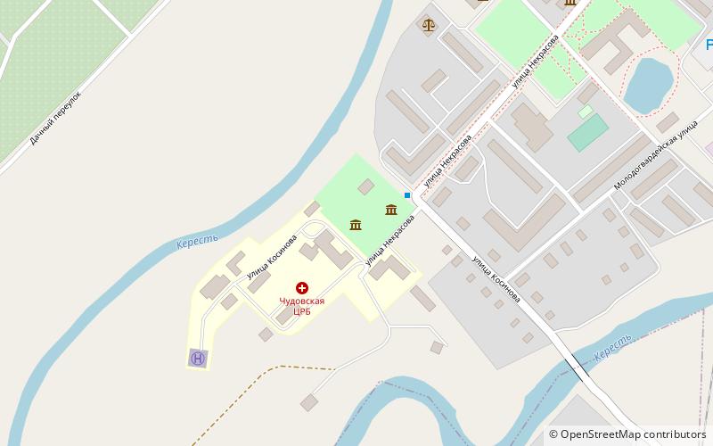 imenie nekrasova chudovo location map