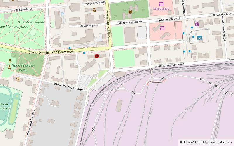 nadezdinskij metallurgiceskij zavod serov location map