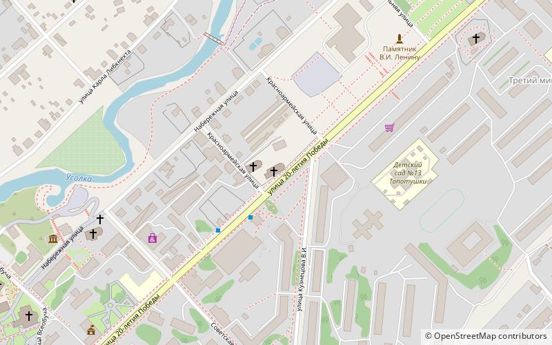 Cerkov Preobrazenia Gospodna location map