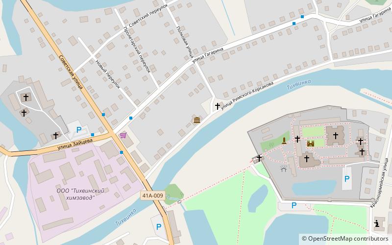 dom muzej rimskogo korsakova tikhvin location map
