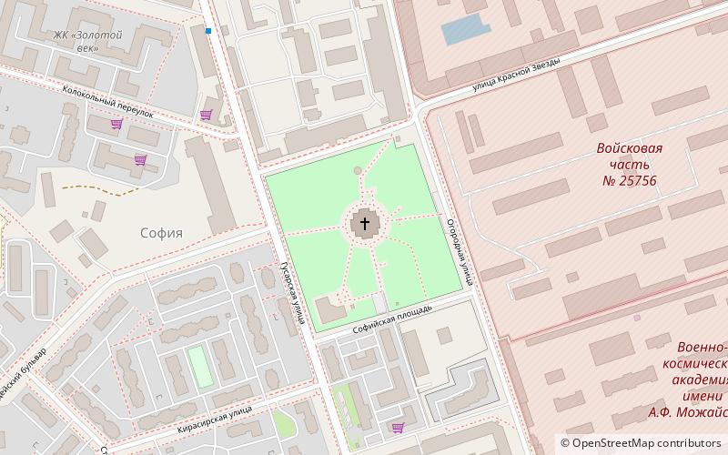 Sophia Cathedral location map