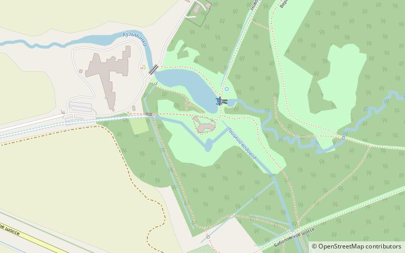 Babolovo Palace location map