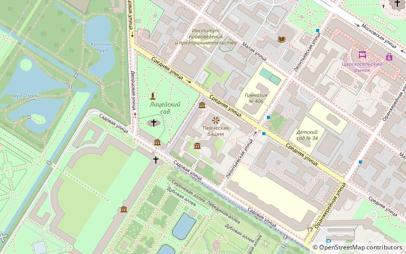 Pevcheskaya Tower location map
