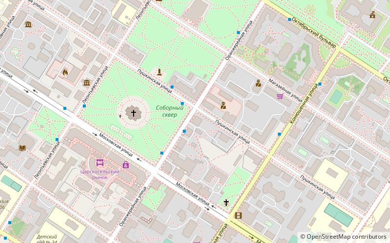 Zvegincev's House location map
