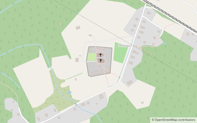 Zeleneckij-Troickij monastyr location map