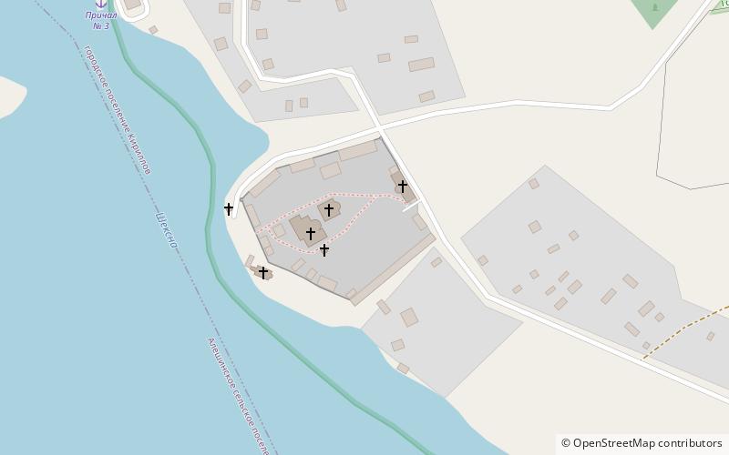 Monastère de Goritsy location map