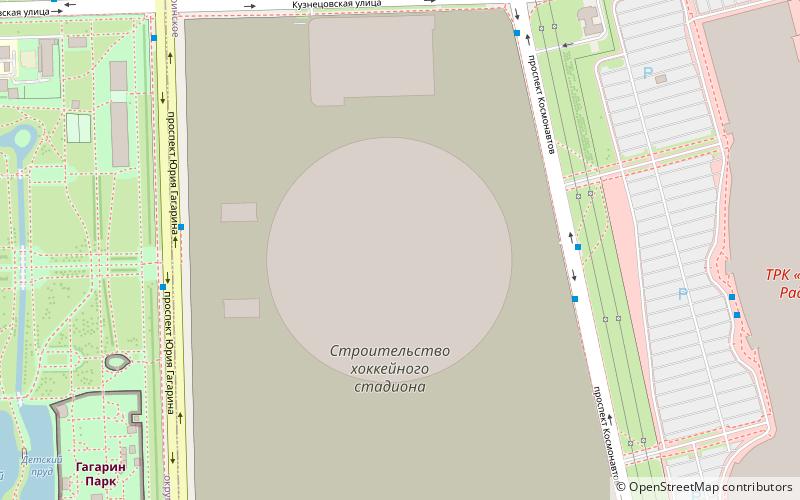 Complexe sportif et scénique pétersbourgeois location map