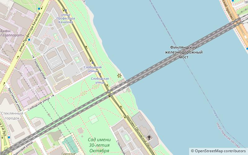 Finland Railway Bridge location map