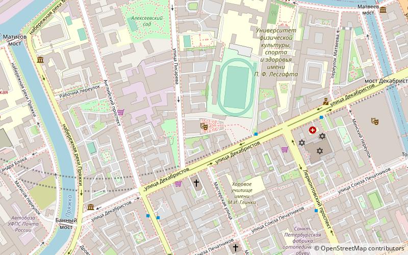 Mariinsky Theatre Concert hall location map