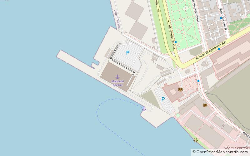 Marine Station location map